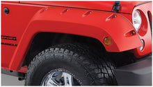 Load image into Gallery viewer, Bushwacker Fender Flares Bushwacker 07-18 Jeep Wrangler Pocket Style Flares 2pc - Black