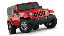 Load image into Gallery viewer, Bushwacker Fender Flares Bushwacker 07-18 Jeep Wrangler Pocket Style Flares 2pc - Black