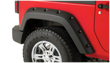 Load image into Gallery viewer, Bushwacker Fender Flares Bushwacker 07-18 Jeep Wrangler Pocket Style Flares 2pc Fits 2-Door Sport Utility Only - Black
