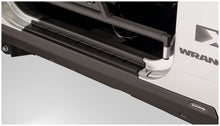 Load image into Gallery viewer, Bushwacker Body Armor &amp; Rock Rails Bushwacker 07-18 Jeep Wrangler Trail Armor Rocker Panel and Sill Plate Cover - Black