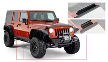 Load image into Gallery viewer, Bushwacker Body Armor &amp; Rock Rails Bushwacker 07-18 Jeep Wrangler Unlimited Trail Armor Rocker Panel and Sill Plate Cover - Black