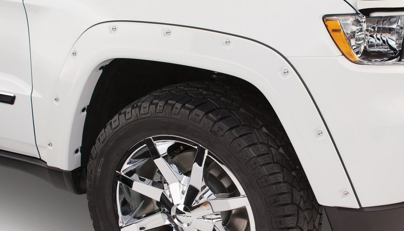 Bushwacker Fender Flares Bushwacker 11-18 Jeep Grand Cherokee Pocket Style Flares 2pc Does Not Fit SRT8 - Black