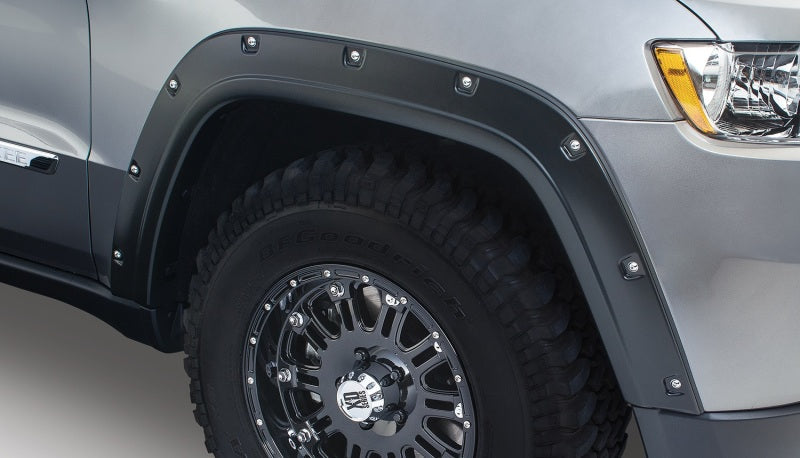 Bushwacker Fender Flares Bushwacker 11-18 Jeep Grand Cherokee Pocket Style Flares 2pc Does Not Fit SRT8 - Black
