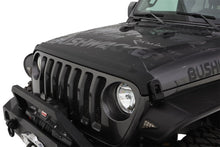 Load image into Gallery viewer, Bushwacker Body Armor &amp; Rock Rails Bushwacker 18-19 Jeep Wrangler Rubicon/Sport//Unlimited/Sport S Hood Stone Guard- Black