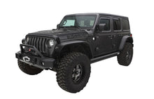 Load image into Gallery viewer, Bushwacker Fender Flares Bushwacker 2018+ Jeep Wrangler (JL) Unlimited Flat Style Flares 4pc - Black