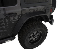 Load image into Gallery viewer, Bushwacker Fender Flares Bushwacker 2018+ Jeep Wrangler (JL) Unlimited Flat Style Flares 4pc - Black