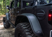 Load image into Gallery viewer, Bushwacker Fender Flares Bushwacker 2018+ Jeep Wrangler (JL) Unlimited Flat Style Flares 4pc - Black