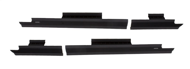 Bushwacker Body Armor & Rock Rails Bushwacker 2018 Jeep Wrangler Unlimited 4-Door Trail Armor Rocker Panel and Sill Plate Cover - Black