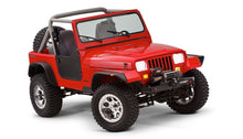 Load image into Gallery viewer, Bushwacker Fender Flares Bushwacker 87-95 Jeep Wrangler Flat Style Flares 4pc Excludes Renegade - Black