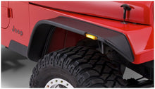 Load image into Gallery viewer, Bushwacker Fender Flares Bushwacker 87-95 Jeep Wrangler Flat Style Flares 4pc Excludes Renegade - Black