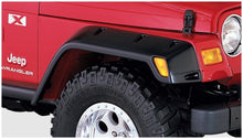 Load image into Gallery viewer, Bushwacker Fender Flares Bushwacker 97-06 Jeep TJ Max Pocket Style Flares 2pc - Black