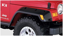 Load image into Gallery viewer, Bushwacker Fender Flares Bushwacker 97-06 Jeep TJ Max Pocket Style Flares 4pc - Black