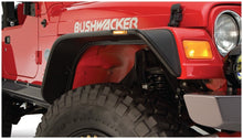 Load image into Gallery viewer, Bushwacker Fender Flares Bushwacker 97-06 Jeep Wrangler Flat Style Flares 4pc - Black