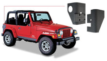 Load image into Gallery viewer, Bushwacker Body Armor &amp; Rock Rails Bushwacker 97-06 Jeep Wrangler Trail Armor Rear Corners - Black