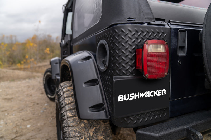Bushwacker Body Armor & Rock Rails Bushwacker 97-06 Jeep Wrangler Trail Armor Rear Corners - Black