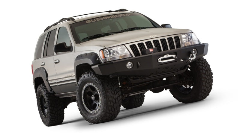 Bushwacker Fender Flares Bushwacker 99-04 Jeep Grand Cherokee Cutout Style Flares 4pc - Black