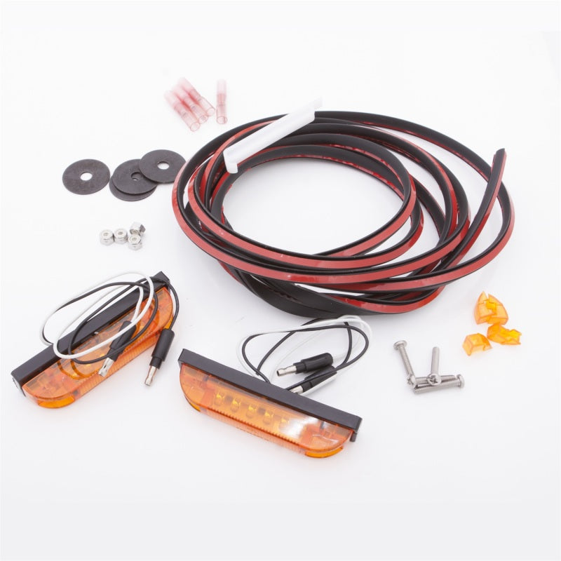 Bushwacker Light Accessories and Wiring Bushwacker 99-18 Universal 2-Wire Led Marker Light Kit For Flat Style Flares