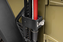 Load image into Gallery viewer, Go Rhino 07-18 Jeep Wrangler JK/JKU Front Fender Jack Mount for Hi-Lift Jack - Tex. Blk