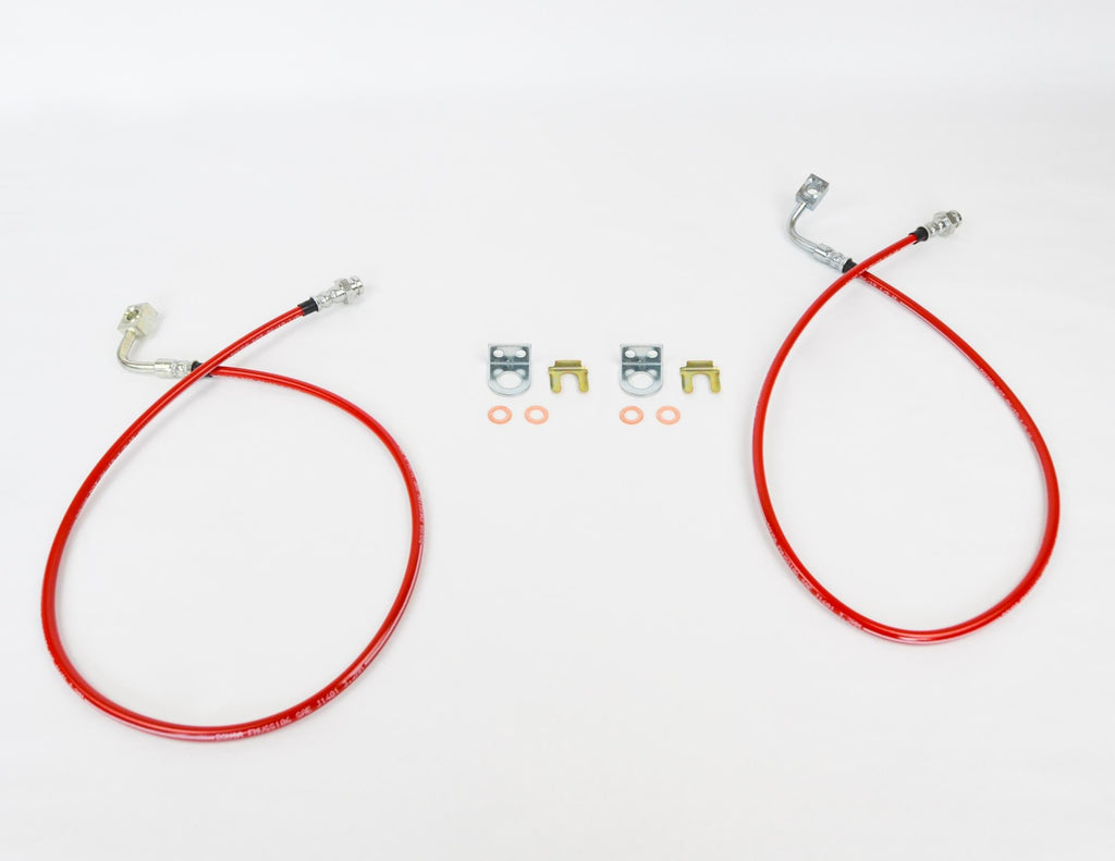 Clayton Off Road Brake Lines Grand Cherokee Front Brake Lines 99-04 Grand Cherokee WJ Clayton Offroad - COR-1306102 - Clayton Off Road