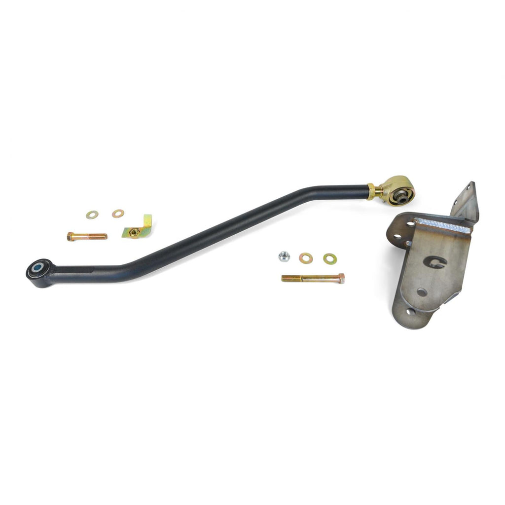 Clayton Off Road Suspension / Steering / Brakes Jeep Adjustable Front Trackbar W/Drop Bracket 1984-2001 XJ/ZJ Clayton Off Road - COR-4500512 - Clayton Off Road