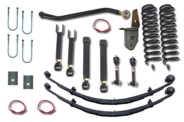 Clayton Off Road Lift Kits Jeep Cherokee 4.5 Inch Overland Plus Short Arm Lift Kit 1984-2001 XJ Clayton Off Road - COR-3001030 - Clayton Off Road