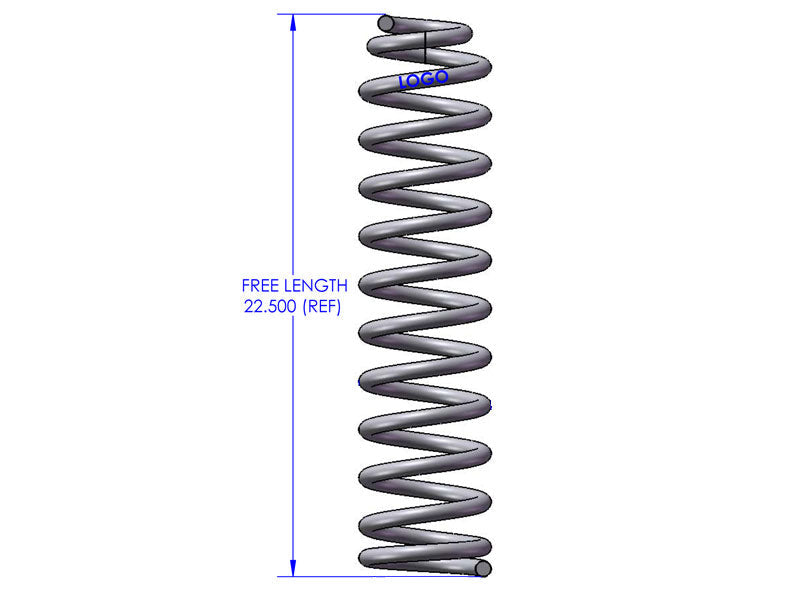 Clayton Off Road Suspension / Steering / Brakes Jeep Cherokee 6.5 Inch Front Coil Springs 1984-2001 XJ Clayton Off Road - COR-1501650 - Clayton Off Road