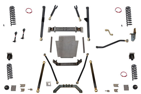 Clayton Off Road Long Arm Lift Kits Jeep Cherokee 6.5 Inch Long Arm Lift Kit W/Rear Coil Conversion 84-01 XJ Clayton Off Road - COR-3201131 - Clayton Off Road