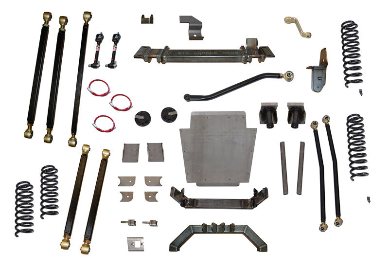 Clayton Off Road Long Arm Lift Kits Jeep Cherokee 6.5 Inch Pro Series 3 Link Long Arm Lift Kit W/Rear Coil Conversion 84-01 XJ Clayton Off Road - COR-3601131 - Clayton Off Road