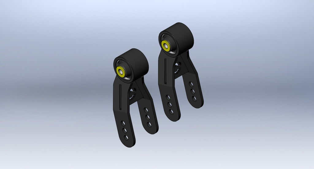 Clayton Off Road Suspension / Steering / Brakes Jeep Cherokee Adjustable Rear Shackles 1984-2001 XJ Clayton Off Road - COR-1601900 - Clayton Off Road