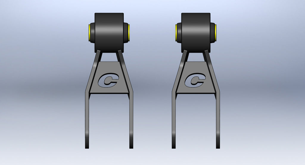 Clayton Off Road Suspension / Steering / Brakes Jeep Cherokee Adjustable Rear Shackles 1984-2001 XJ Clayton Off Road - COR-1601900 - Clayton Off Road