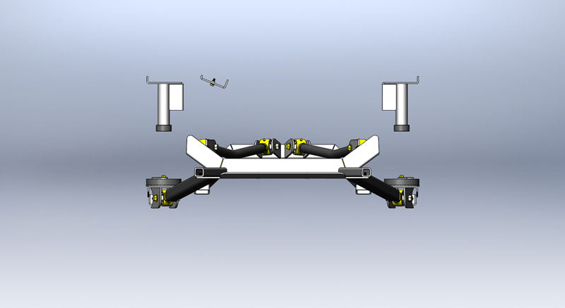 Clayton Off Road Suspension / Steering / Brakes Jeep Cherokee Rear Long Arm Coil Conversion Kit 1984-2001 XJ Clayton Off Road - COR-4801130 - Clayton Off Road