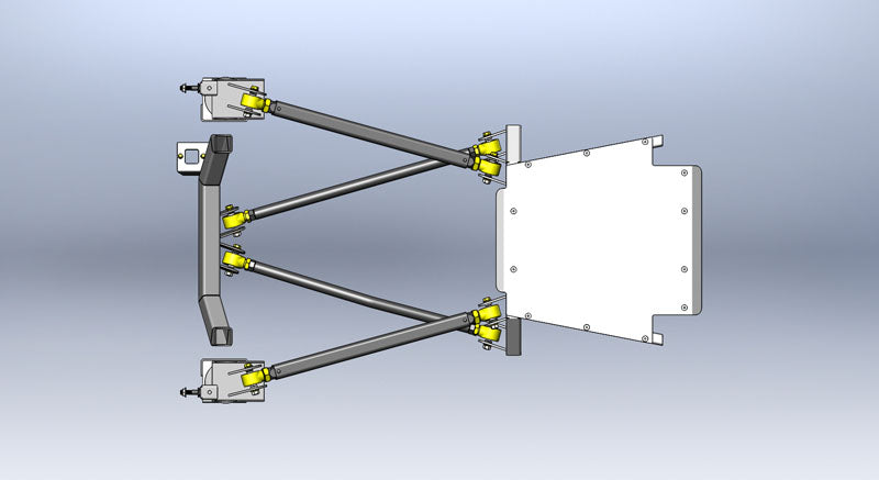 Clayton Off Road Suspension / Steering / Brakes Jeep Cherokee Rear Long Arm Coil Conversion Kit 1984-2001 XJ Clayton Off Road - COR-4801130 - Clayton Off Road