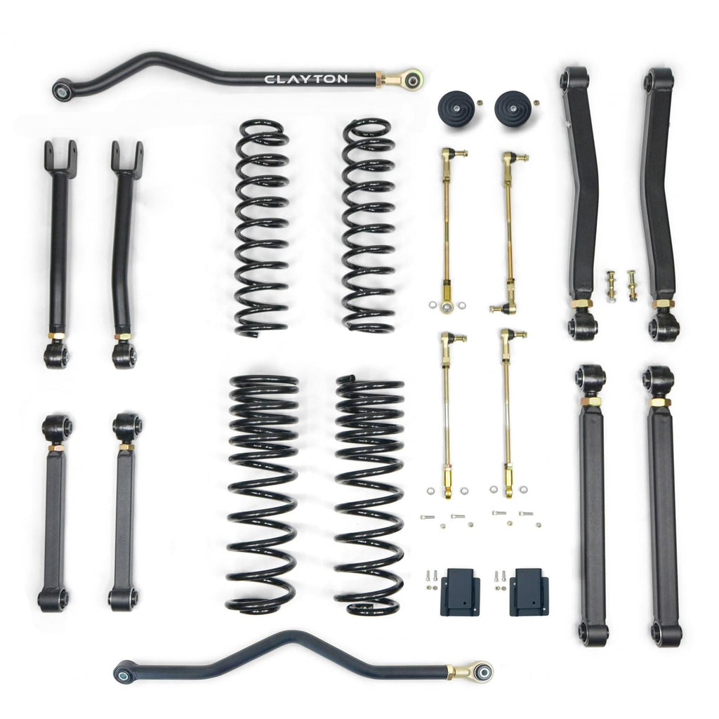 Clayton Off Road Lift Kits Jeep Gladiator 1.5 Inch Overland Plus Lift Kit 2020+, JT Clayton Off Road - COR-3010015 - Clayton Off Road