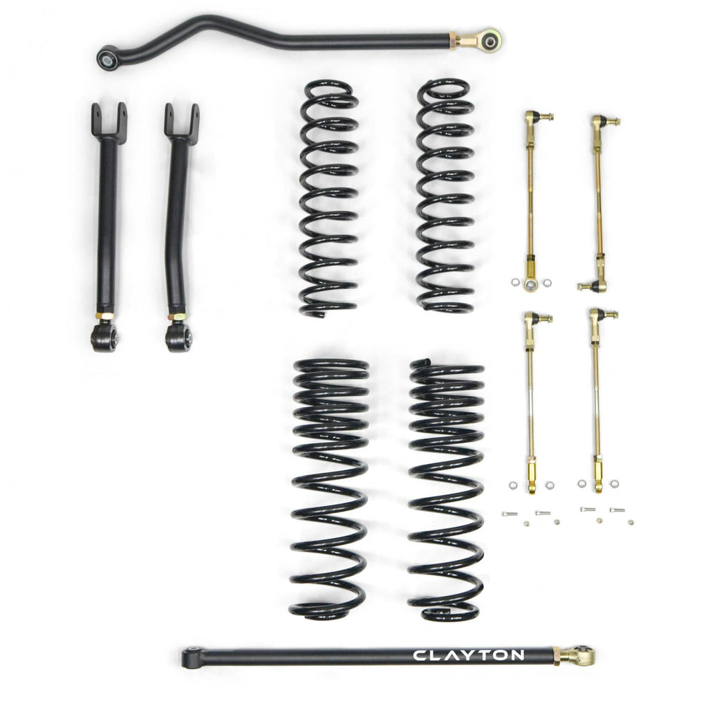 Clayton Off Road Lift Kits Jeep Gladiator 2.5 Inch Ride Right+ Lift Kit Fot 20+ Gladiator Clayton Offroad - COR-2910002 - Clayton Off Road