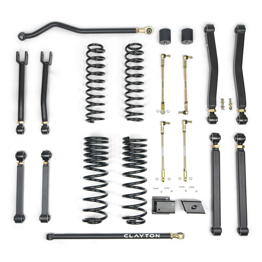 Clayton Off Road Lift Kits Jeep Gladiator Diesel  2.5 Inch Overland Plus Lift Kit 2020+ JT Clayton Off Road - COR-3010125 - Clayton Off Road