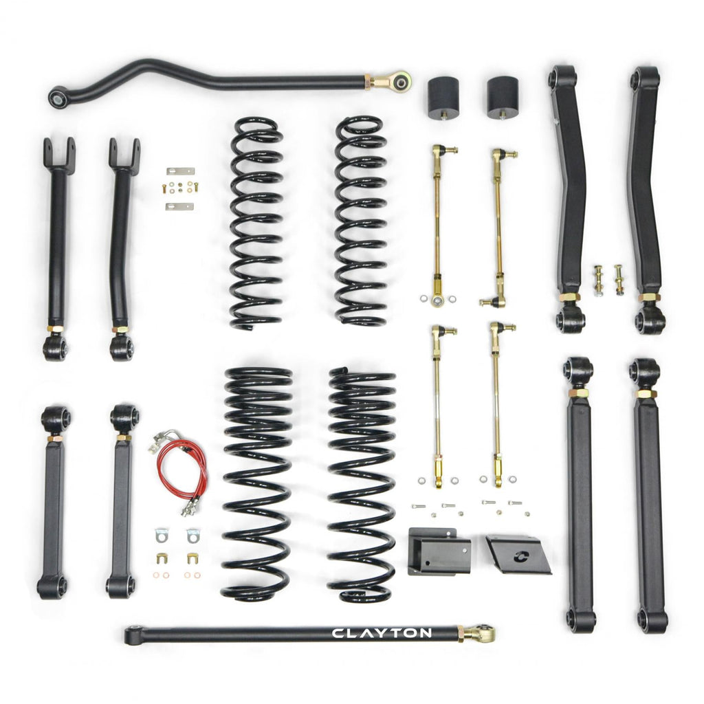 Clayton Off Road Lift Kits Jeep Gladiator Diesel  3.5 Inch Overland Plus Lift Kit 2020+ JT Clayton Off Road - COR-3010135 - Clayton Off Road