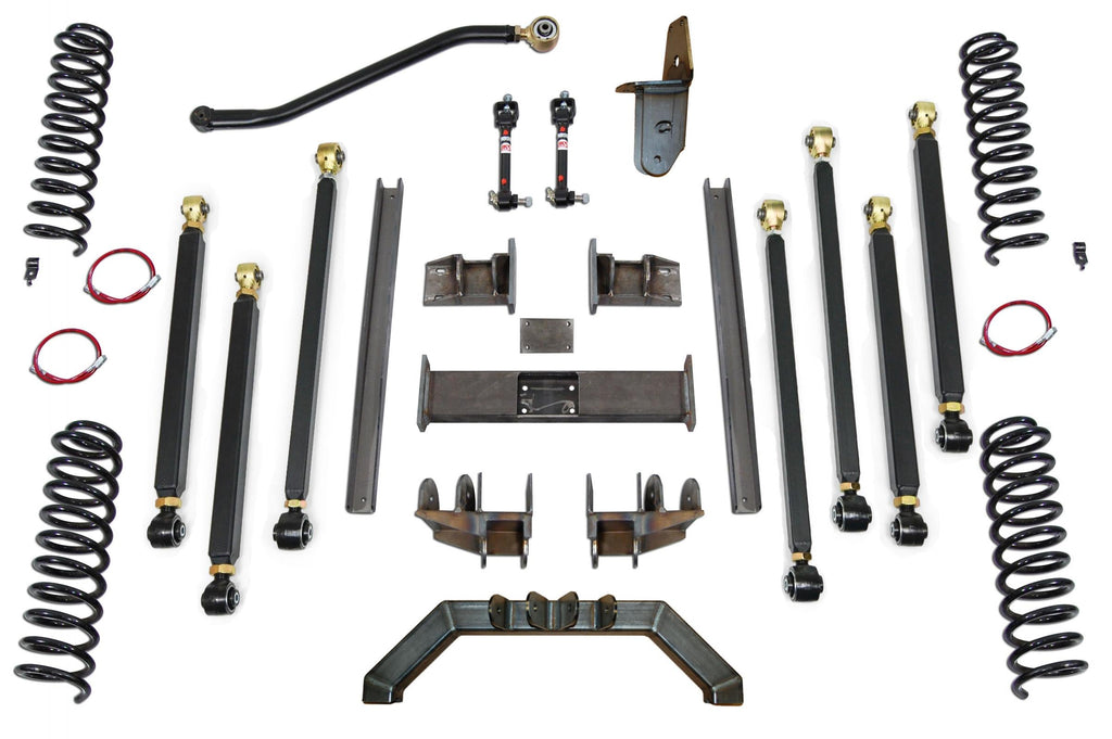 Clayton Off Road Lift Kits Jeep Grand Cherokee 5.0 Inch Pro Series 3 Link Long Arm Lift Kit 1993-1998 ZJ Clayton Off Road - COR-3604002 - Clayton Off Road