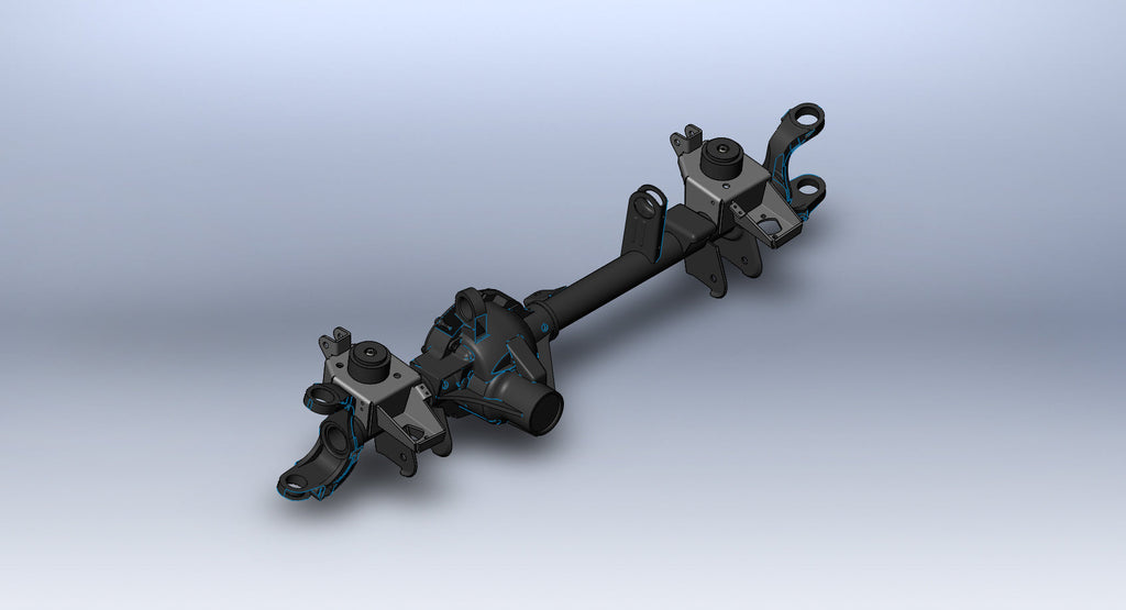 Clayton Off Road Axle Brackets Jeep Grand Cherokee Coil Mount Repair Kit 99-04 WJ Clayton Off Road - COR-1106100 - Clayton Off Road