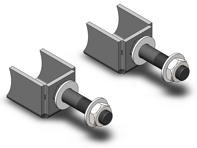 Clayton Off Road Axle Brackets Jeep Grand Cherokee Lower Shock Mounts 1993-1998, ZJ Clayton Off Road - COR-1204201 - Clayton Off Road