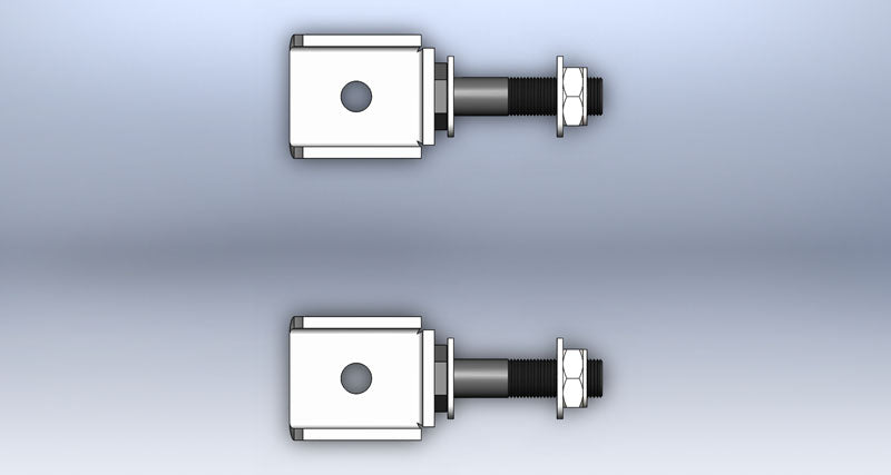 Clayton Off Road Axle Brackets Jeep Grand Cherokee Lower Shock Mounts 1993-1998, ZJ Clayton Off Road - COR-1204201 - Clayton Off Road