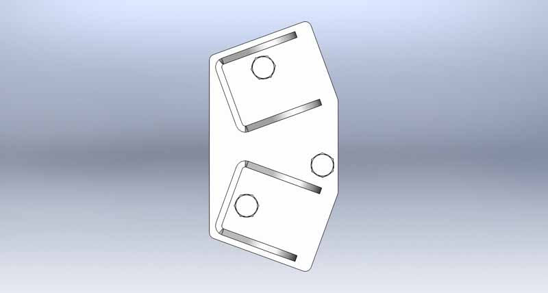 Clayton Off Road Drivetrain & Differentials Jeep Grand Cherokee Rear 4 Link Bracket 1999-2004 WJ Clayton Off Road - COR-1206100 - Clayton Off Road