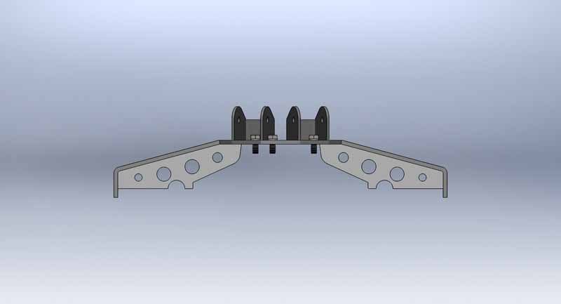 Clayton Off Road Drivetrain & Differentials Jeep Grand Cherokee Rear Axle Truss 1999-2004 WJ Clayton Off Road - COR-1206010 - Clayton Off Road