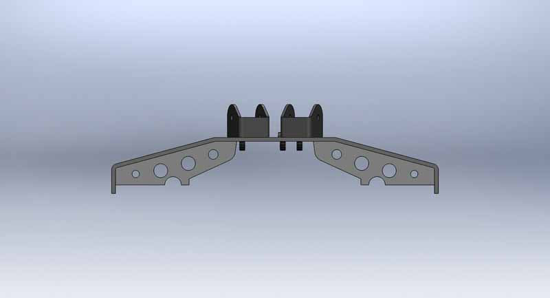 Clayton Off Road Drivetrain & Differentials Jeep Grand Cherokee Rear Axle Truss 1999-2004 WJ Clayton Off Road - COR-1206010 - Clayton Off Road
