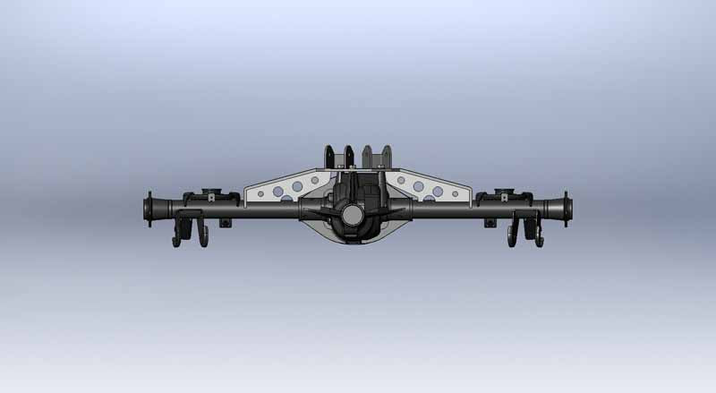 Clayton Off Road Drivetrain & Differentials Jeep Grand Cherokee Rear Axle Truss 1999-2004 WJ Clayton Off Road - COR-1206010 - Clayton Off Road
