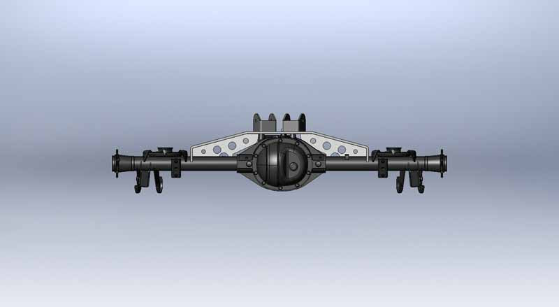 Clayton Off Road Drivetrain & Differentials Jeep Grand Cherokee Rear Axle Truss 1999-2004 WJ Clayton Off Road - COR-1206010 - Clayton Off Road