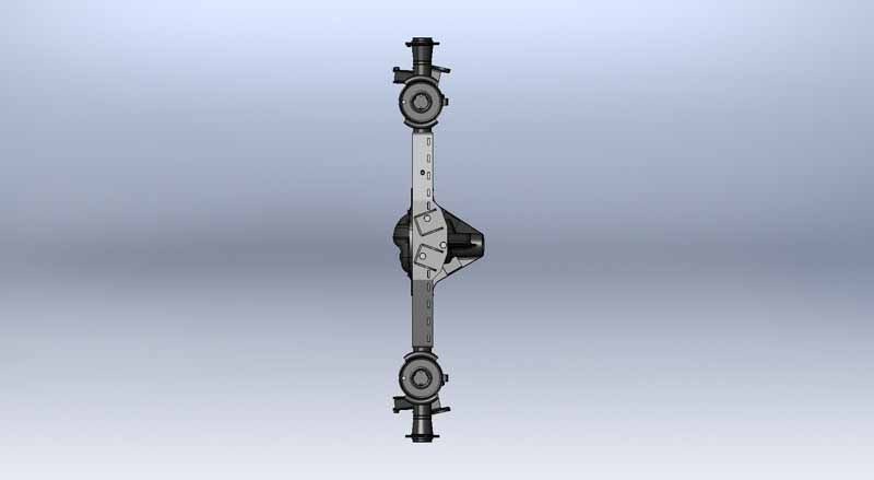Clayton Off Road Drivetrain & Differentials Jeep Grand Cherokee Rear Axle Truss 1999-2004 WJ Clayton Off Road - COR-1206010 - Clayton Off Road