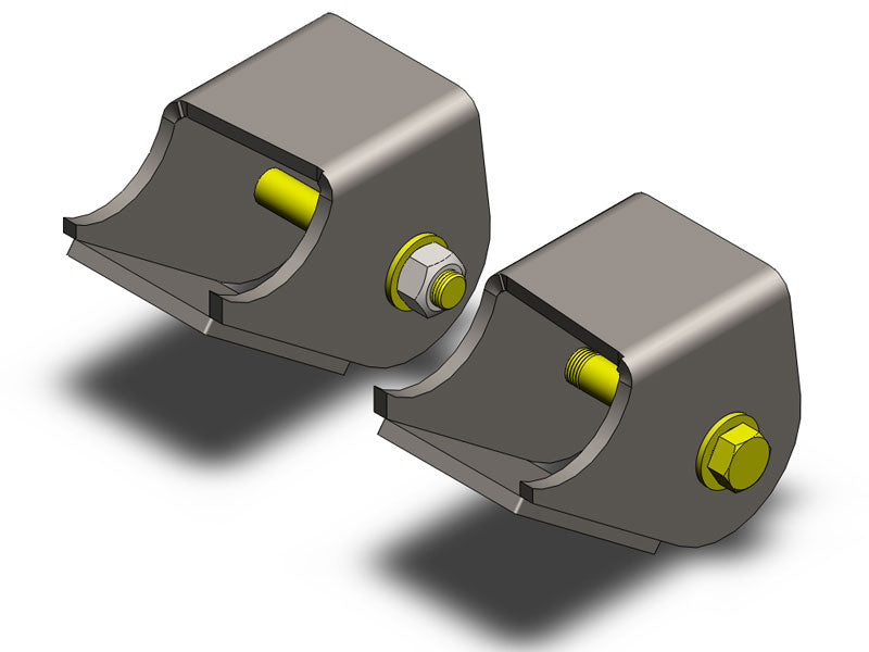 Clayton Off Road Drivetrain & Differentials Jeep Heavy Duty Front Lower Control Arm Brackets 1984-2006 TJ/LJ/XJ/ZJ Clayton Off Road - COR-1100104 - Clayton Off Road