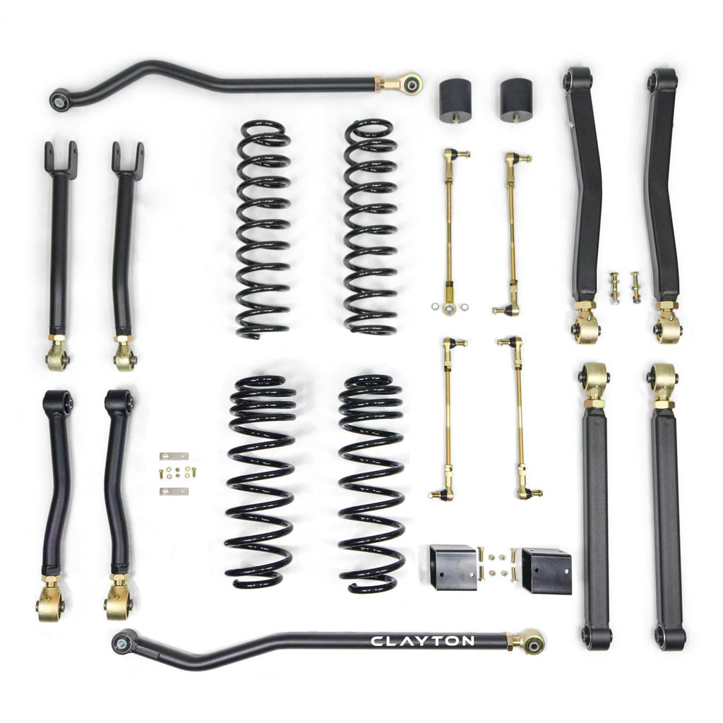 Clayton Off Road Lift Kits Jeep JL 392 3.5 Inch Premium Lift Kit For 18- Present Wrangler JL Clayton Offroad - COR-2909335 - Clayton Off Road