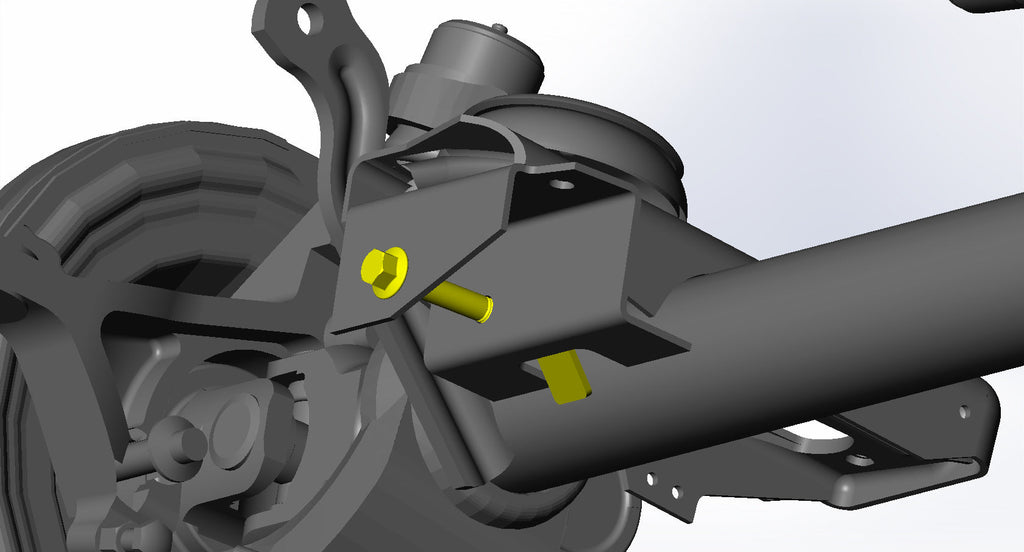 Clayton Off Road Track Bar Jeep OE Track Bar Bolt Kit 84-06 TJ/LJ/XJ/ZJ Clayton Off Road - COR-1100111 - Clayton Off Road