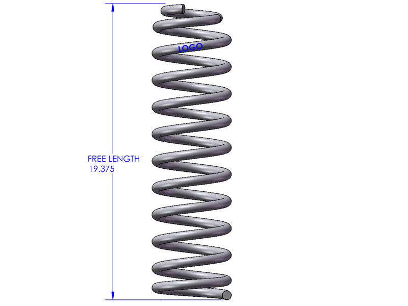 Clayton Off Road Suspension / Steering / Brakes Jeep Wrangler 3.5 Inch Front Coil Springs 2007-2018 JK Clayton Off Road - COR-1508350 - Clayton Off Road